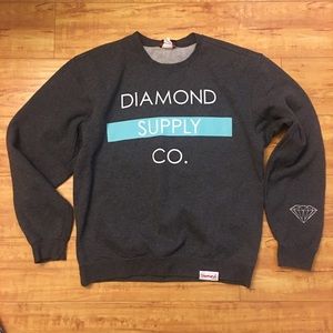 Diamond Supply and Co sweater grey Size M